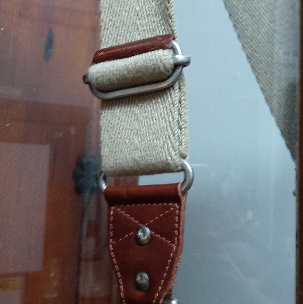 Will Leather Goods Canvas Leather Crossbody - Picture 5 of 8